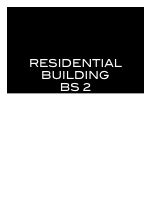 RESIDENTIAL 
BUILDING
BS 2